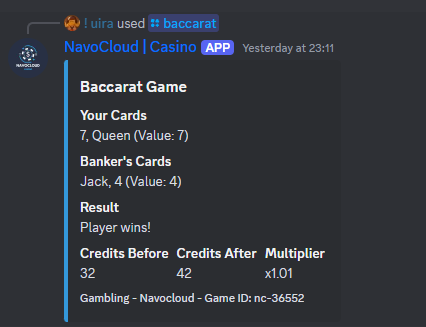 Baccarat Image